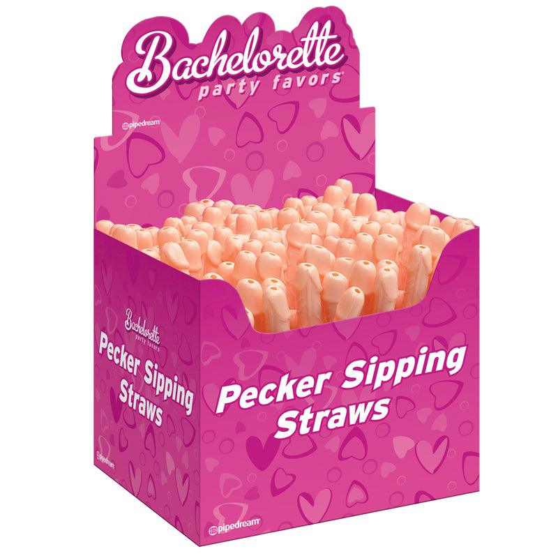 BP Pecker Sipping Straws Flesh (144/DP) -