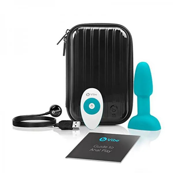 B-Vibe Rimming Petite Plug - Teal | Perfect for Beginners