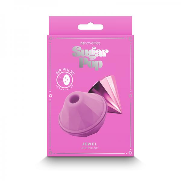 Sugar Pop Jewel Air Pulse Toy Pink - Discreet & Travel-Friendly Pleasure