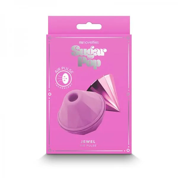 Sugar Pop Jewel Air Pulse Toy Pink - Discreet & Travel-Friendly Pleasure
