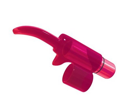 Tingling Tongue - Pink Waterproof Finger Vibe for Solo & Partner Play