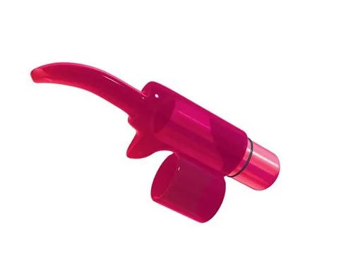 Tingling Tongue - Pink Waterproof Finger Vibe for Solo & Partner Play