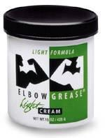 Elbow Grease Light Cream (15 Oz) - Premium Lubricant for Sensual Experience