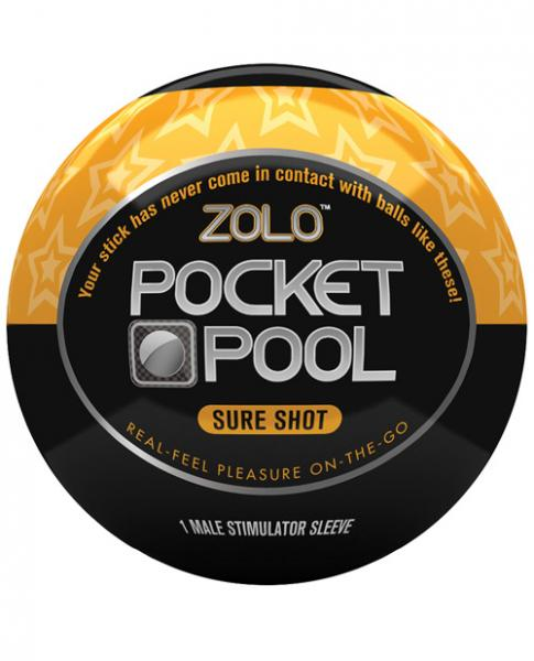 Pocket Pool Sure Shot - Ultimate On-the-Go Pleasure with Unique 5-Point Star Texture