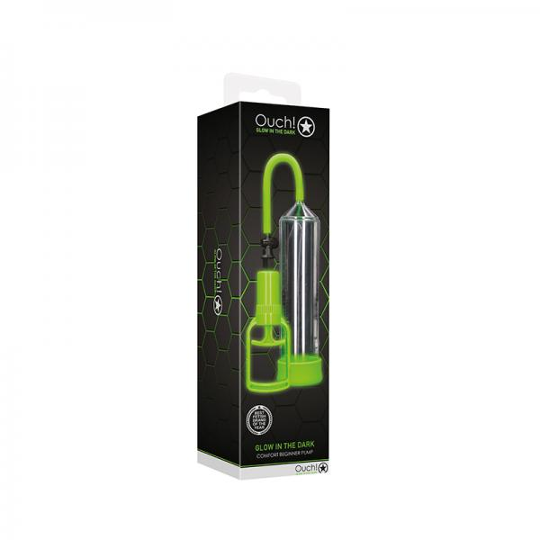Ouch Comfort Beginner Penis Pump - Glow in The Dark