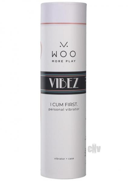 WOO Rechargeable Silicone Vibe with Case - Luxurious, Waterproof, and Hypoallergenic Personal Massager