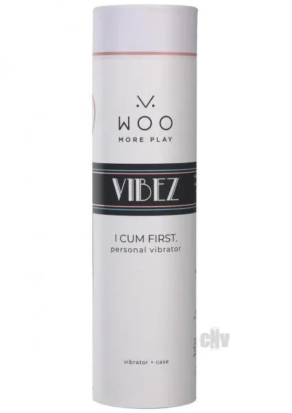 WOO Rechargeable Silicone Vibe with Case - Luxurious, Waterproof, and Hypoallergenic Personal Massager