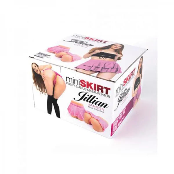 Jillian Janson Mini Skirt Pussy & Anus Masturbator - Realistic Adult Toy for Ultimate Pleasure