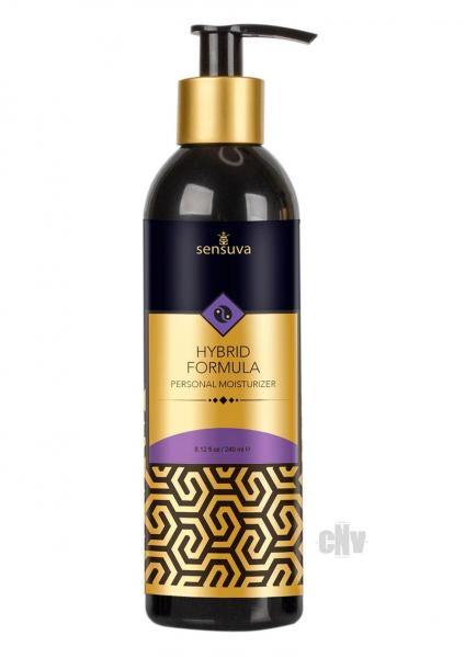 Sensuva Hybrid Personal Moisturizer - Unscented 8 Fl. Oz. Bottle | Long-Lasting & Silky Smooth