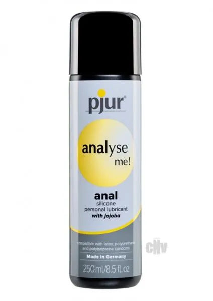 Pjur Analyse Me! Glide 250ml - Long-Lasting Silicone Anal Lubricant with Jojoba Extracts