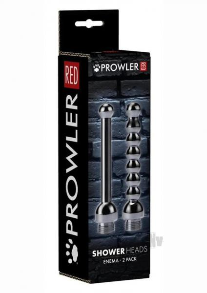 Prowler Red Shower Heads 2-Pack - Enhanced Cleansing & Stimulating Nozzles