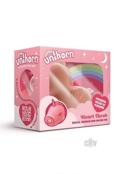 Unihorn Heart Throb Pink - Powerful & Magical Unicorn Vibe | 20 Pleasure Settings