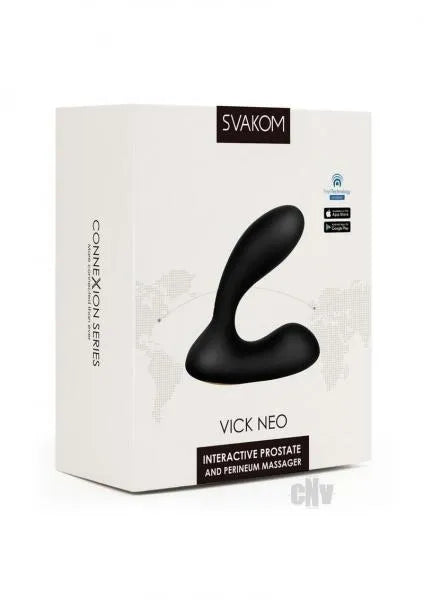 Vick Neo Interactive Prostate and Perineum Massager - App Controlled, Dual Motors, Ergonomic Design