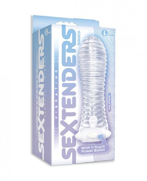 The 9's Vibrating Ribbed Sextenders - Enhance Pleasure & Sensation