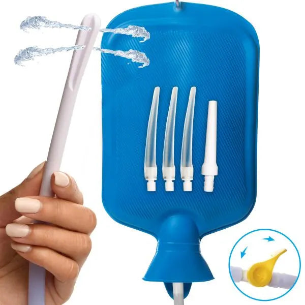 Deluxe Shower Enema Kit With 5 Tips | Ultimate Cleanse and Comfort