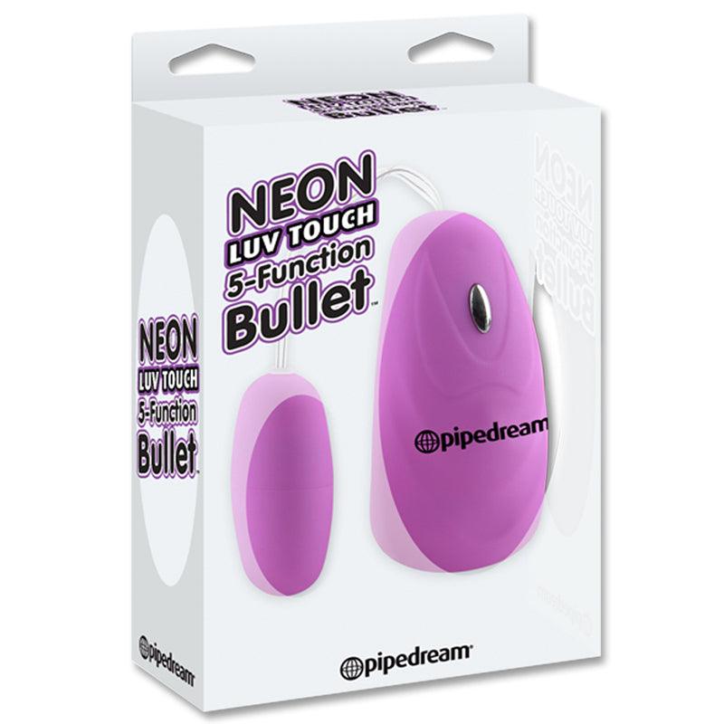 Neon Luv Touch 5 Function Bullet Purple -