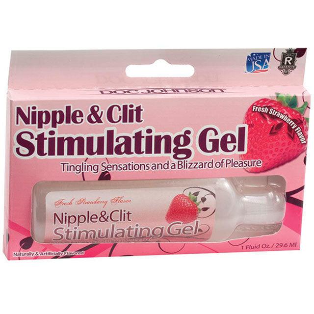 Nipple & Clit Stimulatin Gel 1oz (Straw) -