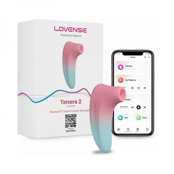 Lovense Tenera 2 - App-Controlled Air Sucking Toy with PulseSense Technology