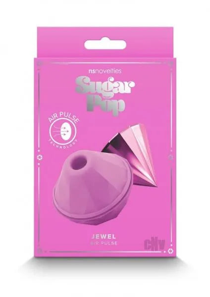 Sugar Pop Jewel Air Pulse Toy Pink - Discreet & Travel-Friendly Pleasure