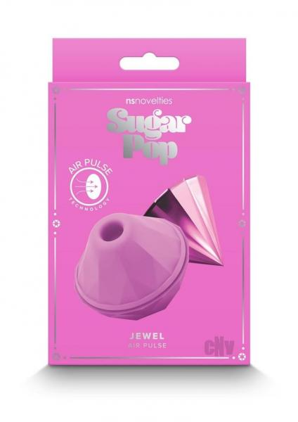 Sugar Pop Jewel Air Pulse Toy Pink - Discreet & Travel-Friendly Pleasure