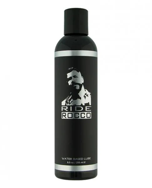 Ride Rocco Water Based Lubricant 8oz - Long-lasting, Natural Feel