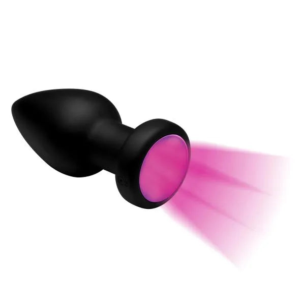 Booty Sparks Silicone Vibe LED Plug Large - Light Up Your Playtime