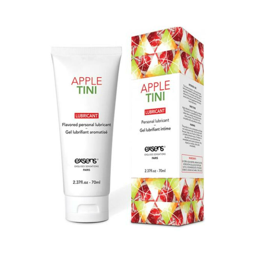 Exsens of Paris Appletini Flavored Water-Based Lubricant - 50ml - Vegan, Paraben-Free & Long-Lasting