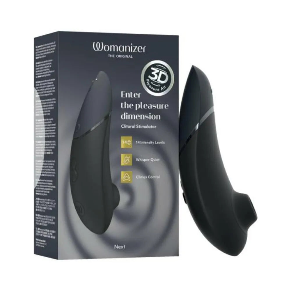 Womanizer Next Black - Advanced Pleasure Air Technology & Climax Control