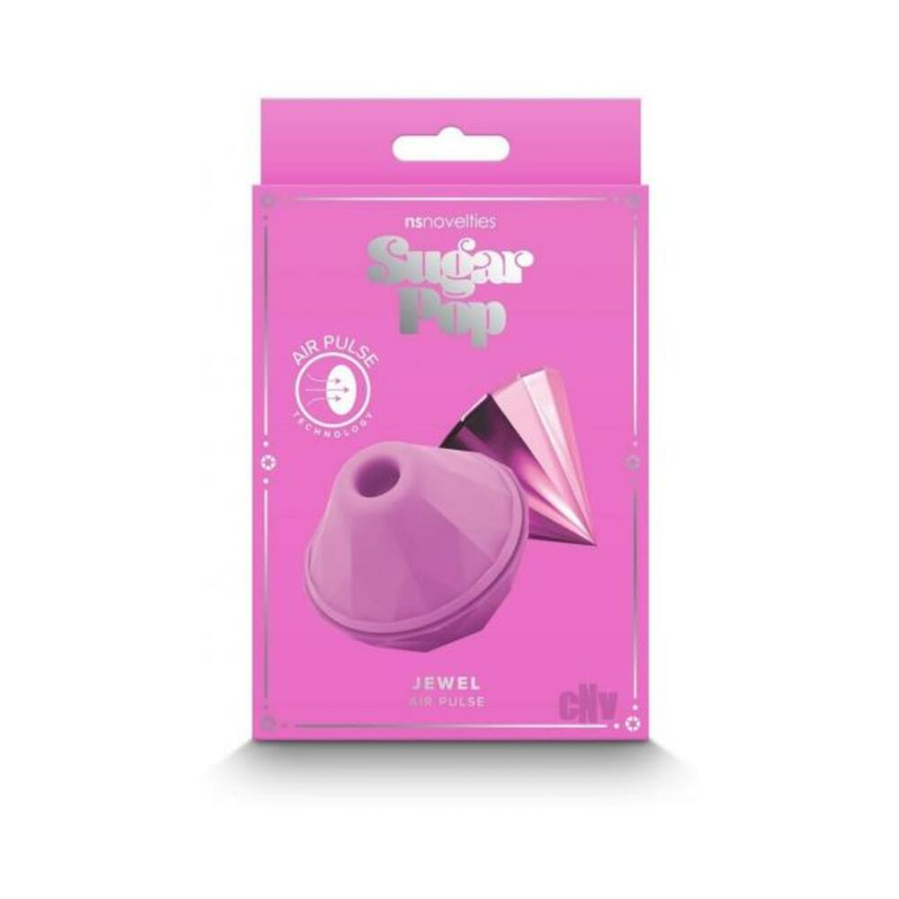 Sugar Pop Jewel Air Pulse Toy Pink - Discreet & Travel-Friendly Pleasure