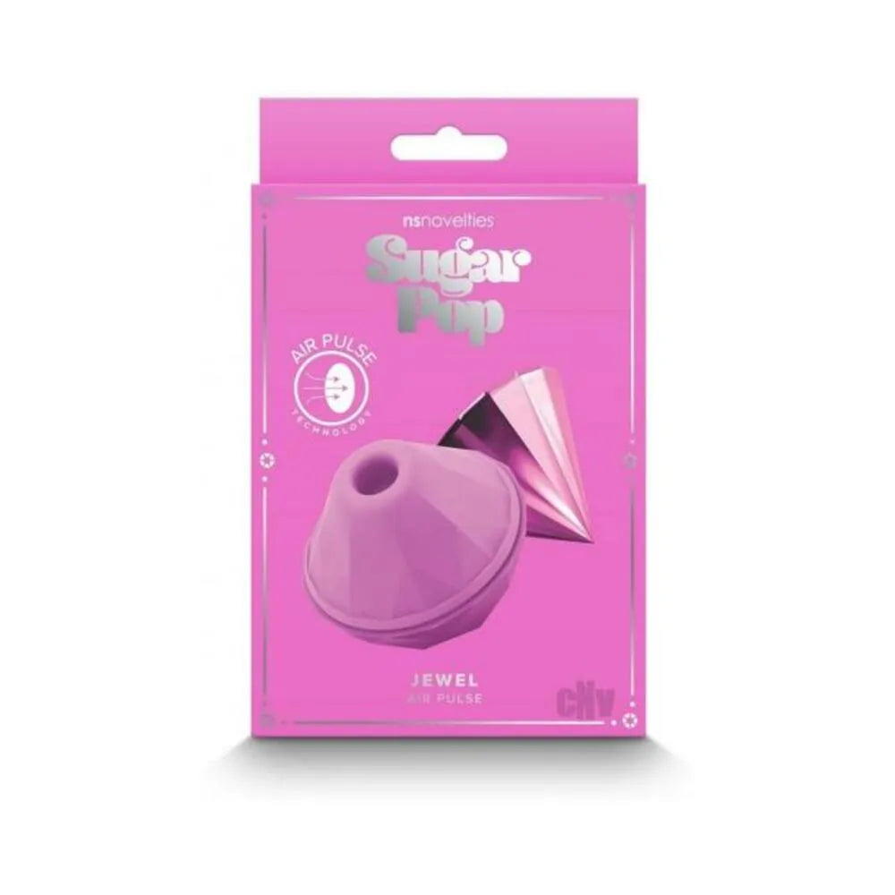 Sugar Pop Jewel Air Pulse Toy Pink - Discreet & Travel-Friendly Pleasure