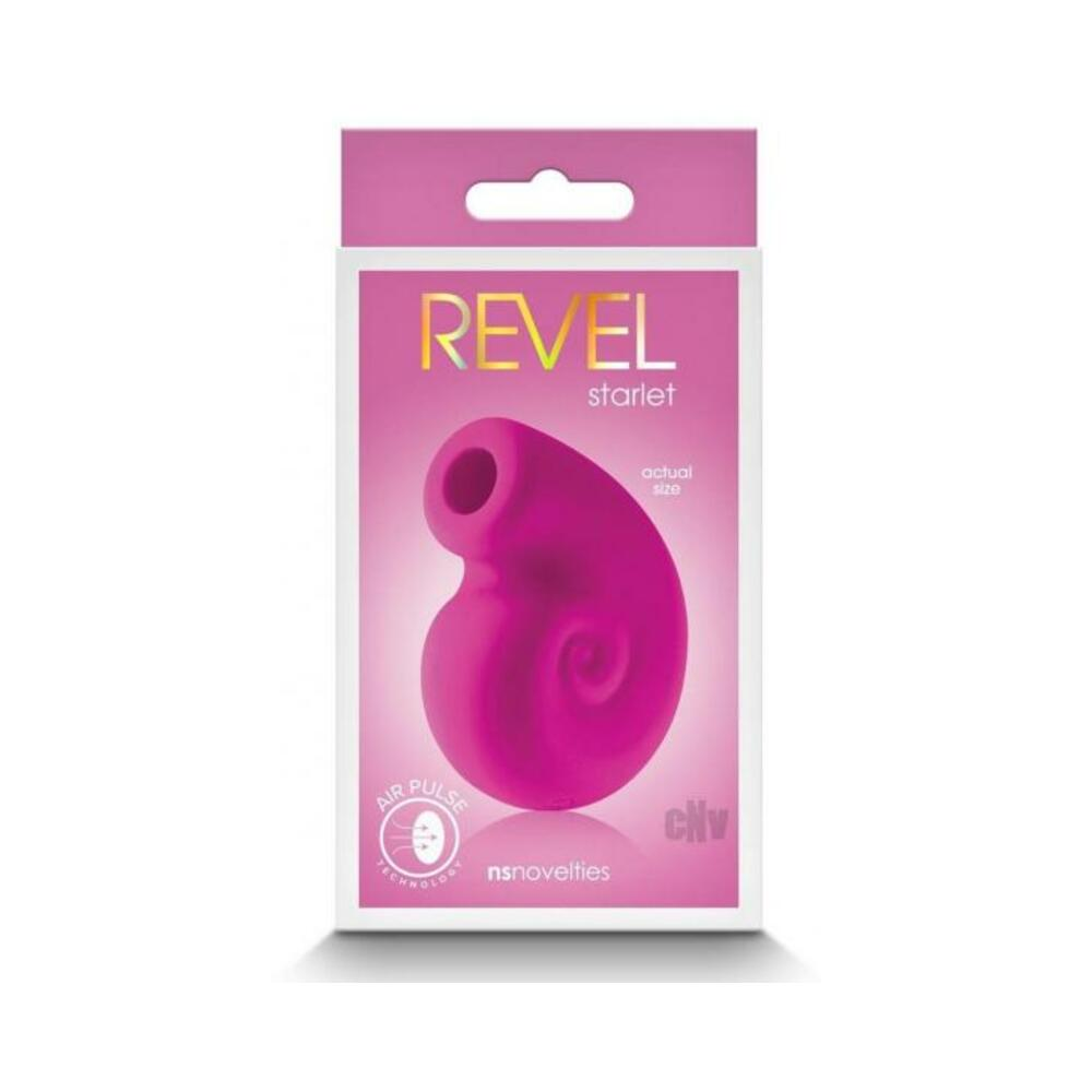 Revel Starlet Air Pulse Toy Pink - Premium Silicone, Rechargeable & Water-Resistant