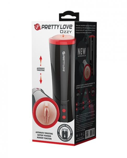 Pretty Love Ozzy Thrusting Male Masturbator Sleeve - Ultimate Pleasure with Realistic Feel