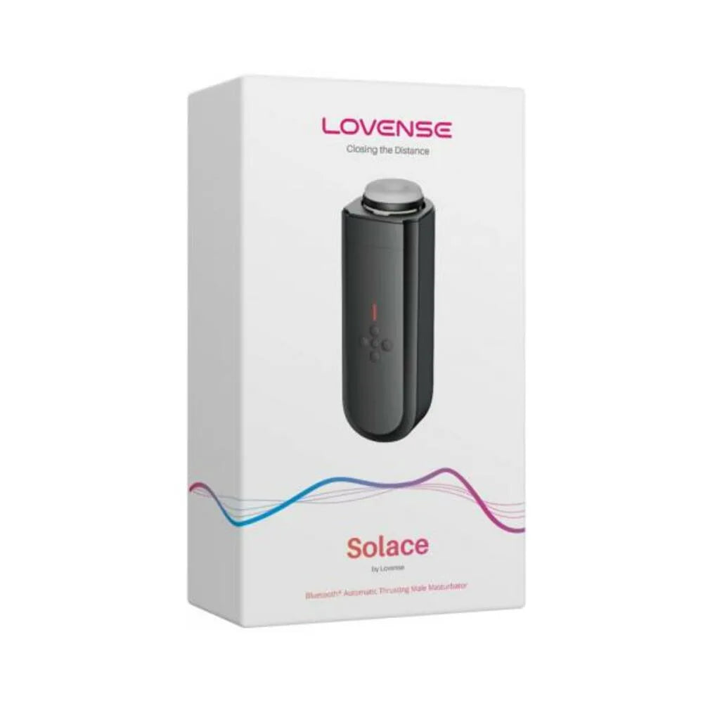 Lovense Solace Thrusting Masturbator - App-Controlled Pleasure & Interactive Experiences
