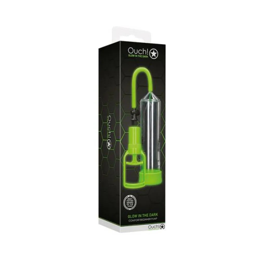 Ouch Comfort Beginner Penis Pump - Glow in The Dark