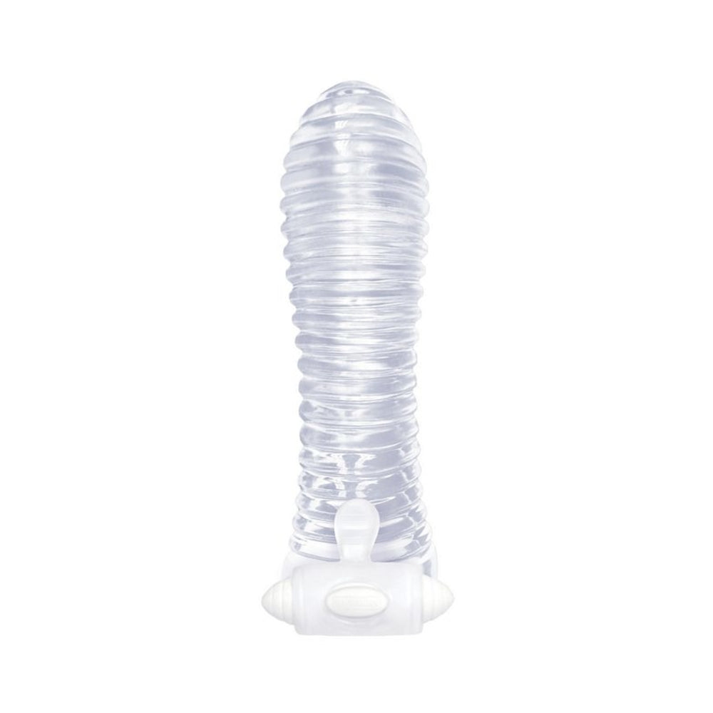 The 9's Vibrating Ribbed Sextenders - Enhance Pleasure & Sensation