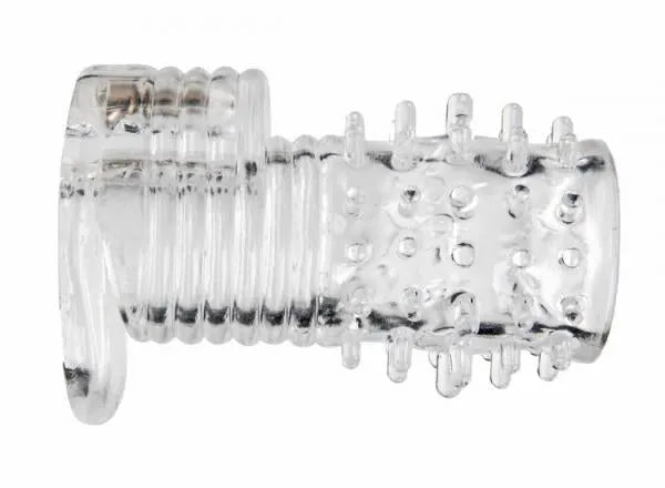 Clear Sensations Vibrating Textured Erection Sleeve - Enhance Pleasure & Performance
