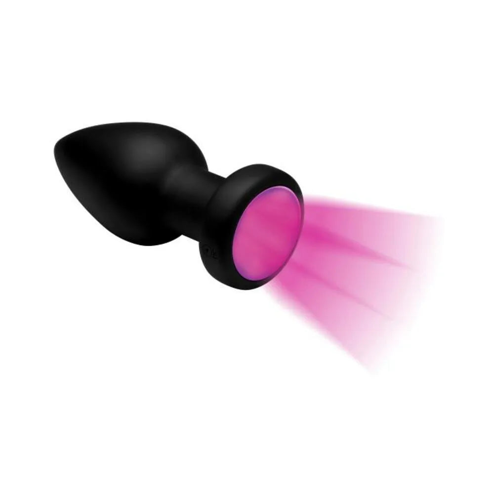 Booty Sparks Silicone Vibe LED Plug Large - Light Up Your Playtime