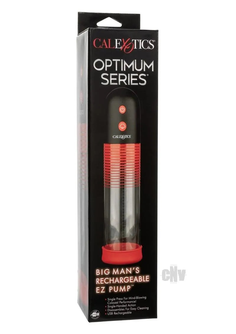 Optimum Series Big Man's Rechargeable EZ Pump - Enhance Performance & Pleasure