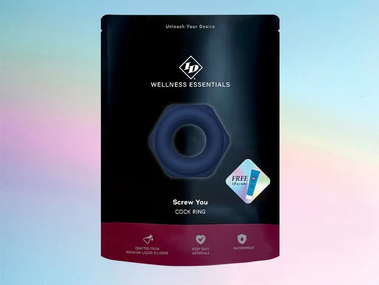 SCREW YOU Cock Ring Bag - Ultra-Stretchy Premium Silicone for Enhanced Stimulation