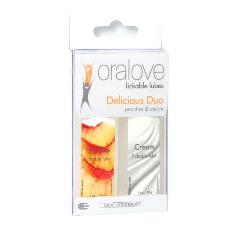 Oralove Delicious Duo Peaches and Cream -