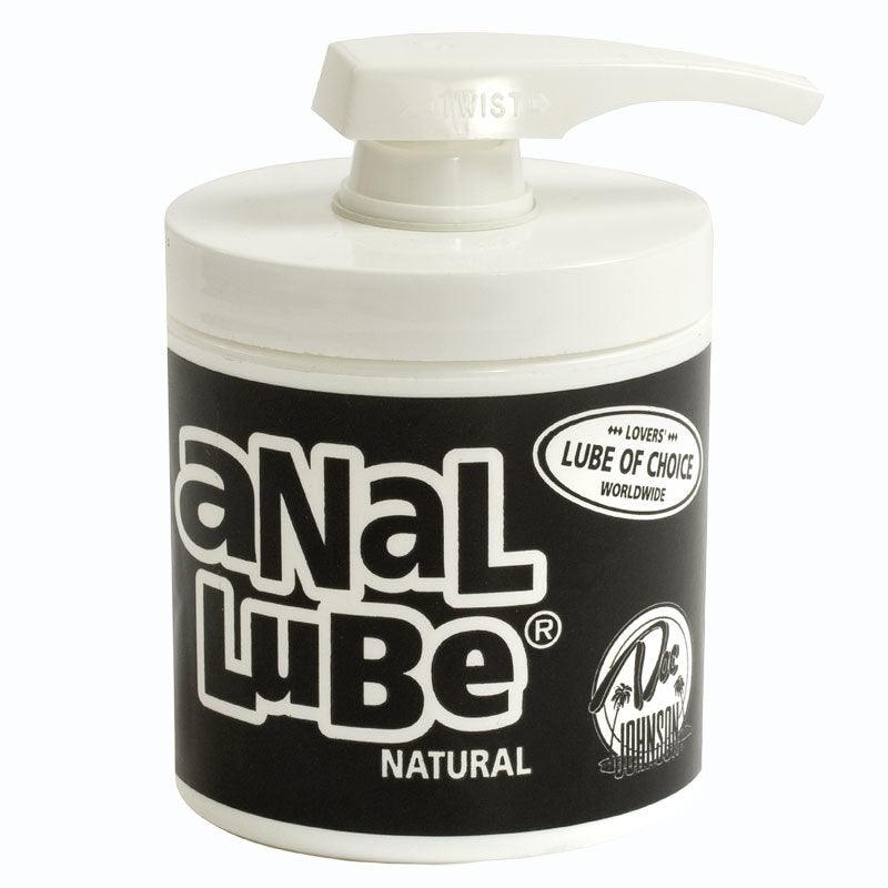 Anal Lube 4.5oz. Pump (Natural) -