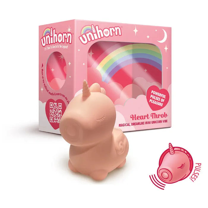 Unihorn Heart Throb Pink - Powerful & Magical Unicorn Vibe | 20 Pleasure Settings