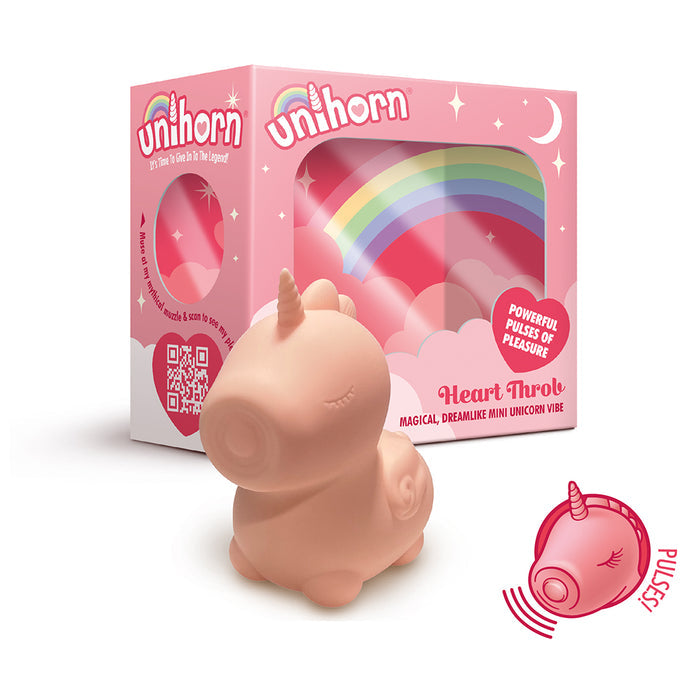 Unihorn Heart Throb Pink - Powerful & Magical Unicorn Vibe | 20 Pleasure Settings