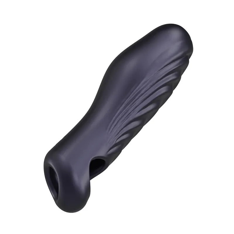 MAN WAN Ryzer Penis Extender and Soft Masturbating Sleeve - Black