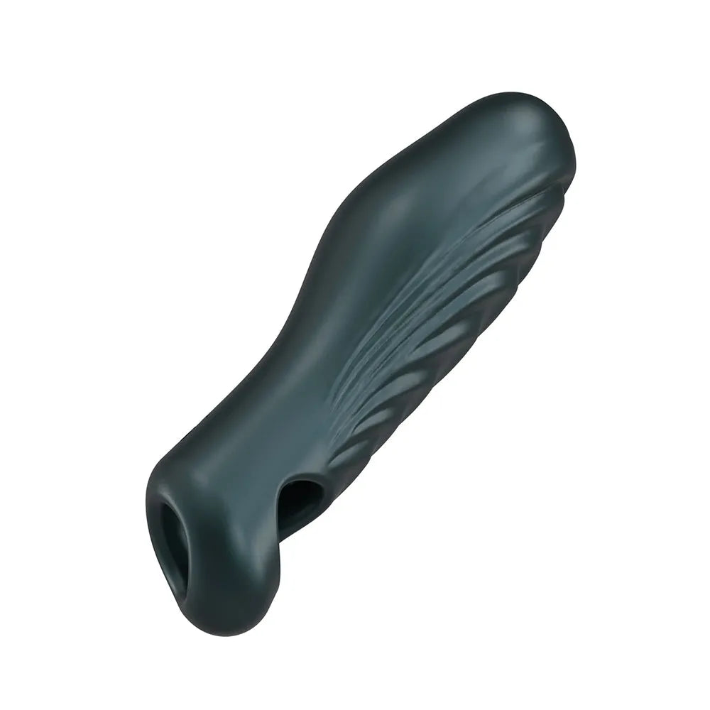MAN WAN Ryzer Penis Extender and Soft Masturbating Sleeve - Black