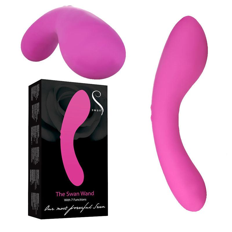 Swan Mini Massager Wand Rechargeable -