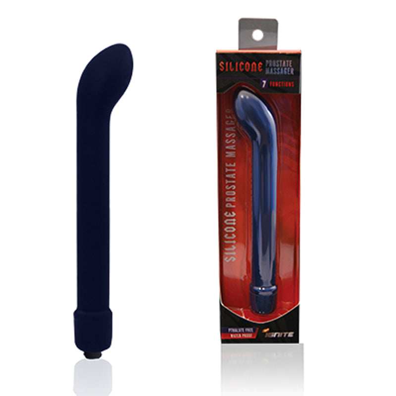 SI Vibrating Prostate Mass Silicone Blue