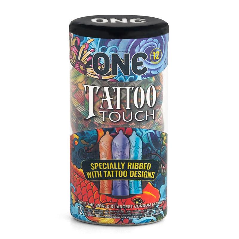 ONE Tattoo Touch Condom 12pk -