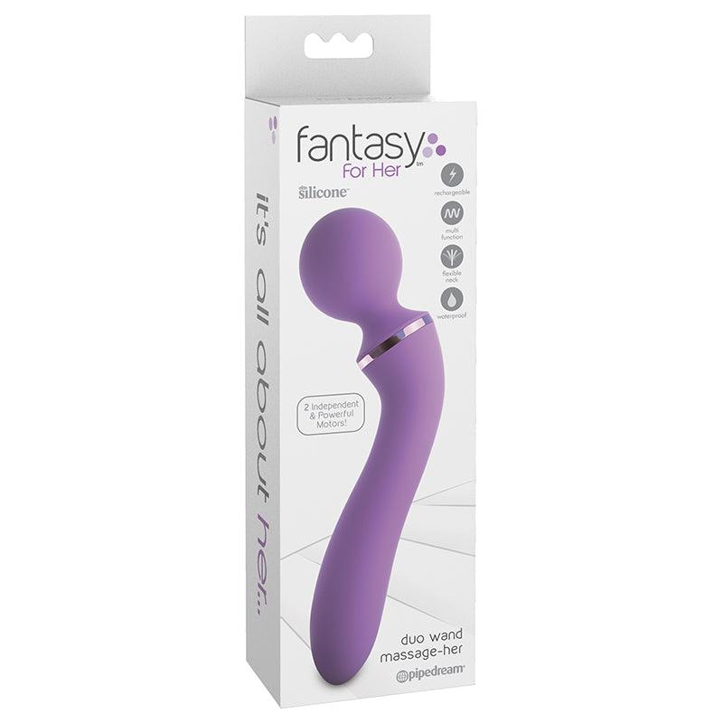 Fantasy For Her Duo Wand Massage-Her -