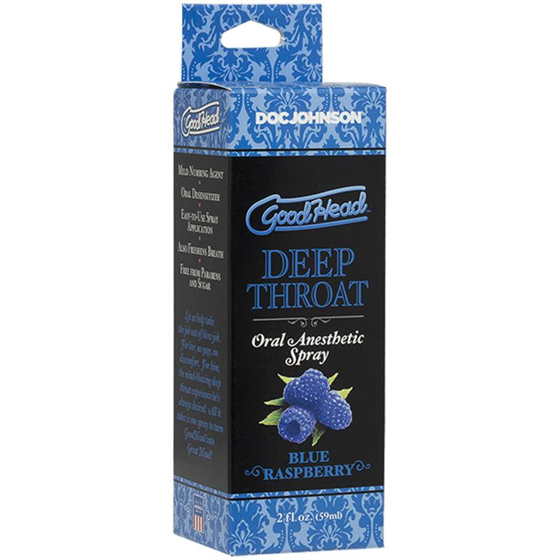 GoodHead Deep Throat Spray Blue Rasp -